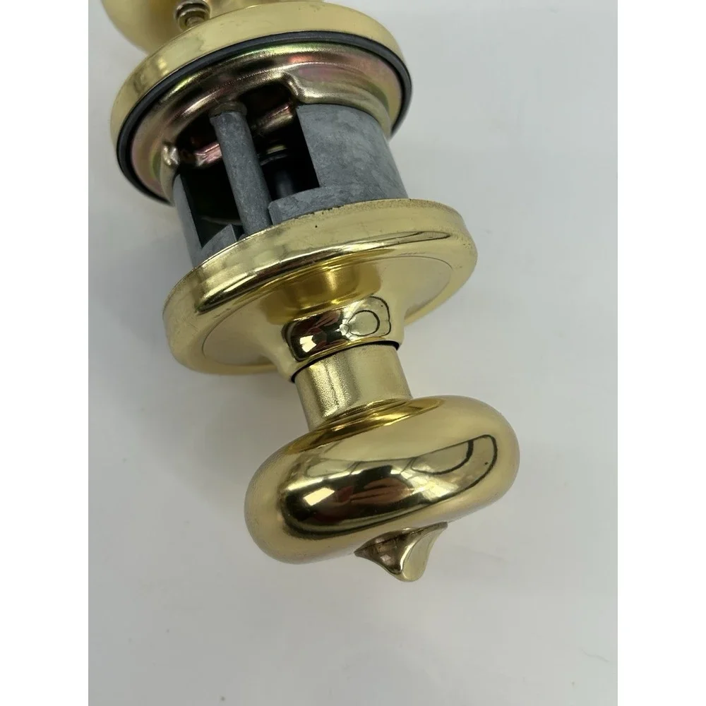 Kwikset Titan Lockset Hancock Privacy Bed Bath 730H 3 RCL RCS Brass READ